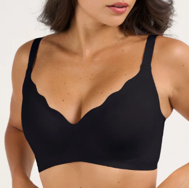 Soutien-gorge Seconde Peau Sans Coutures, Bords Festonnés
