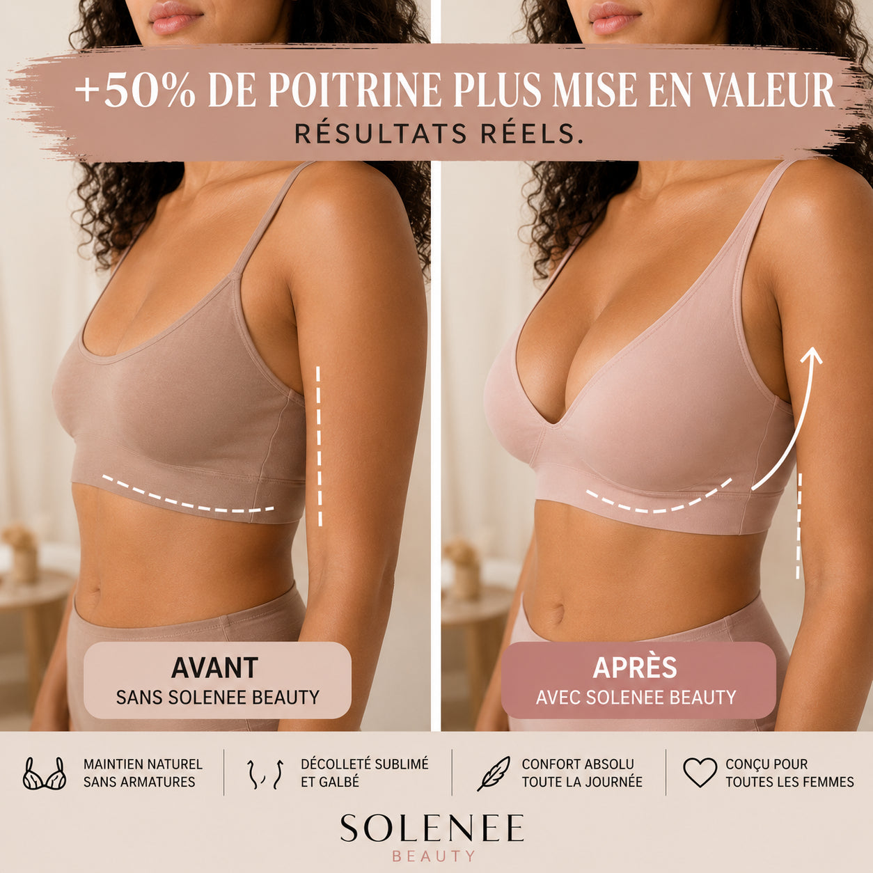 Soutien-gorge Invisible Push-Up