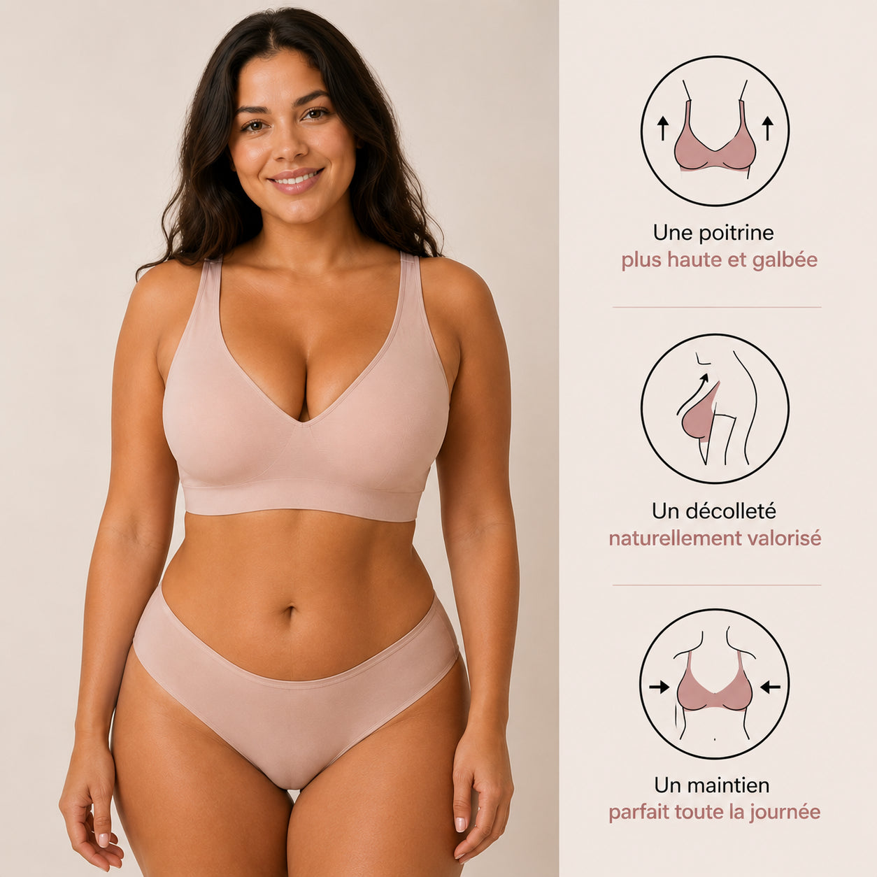 Soutien-gorge Invisible Push-Up